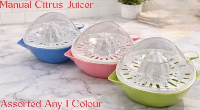 Manual Juicer for Citrus Fruits, Cute Small juicer Fit to Kitchen Any 1 Design