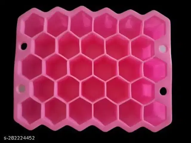 Silicone Ice Cube Mould, Pink