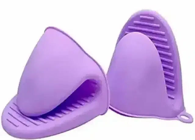 Pallavi Trading Silicone Pinch Grip Mini Oven Mitt Heat Resistant Cooking Grips Mitts Mitten Gripper1