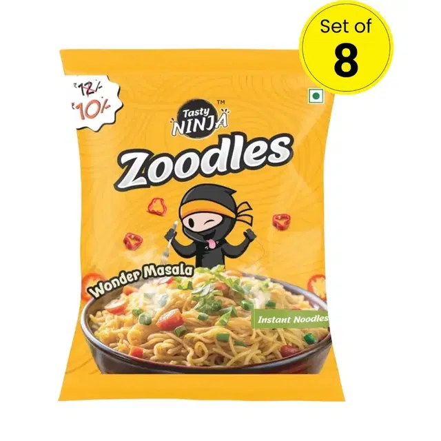 Tasty Ninja Zoodles Wonder Masala 8X50 g (Pack Of 8)