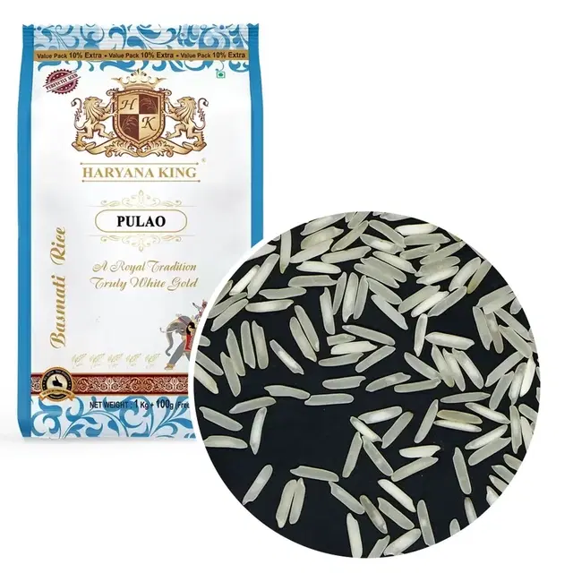 Haryana King Pulao Basmati rice 1 Kg
