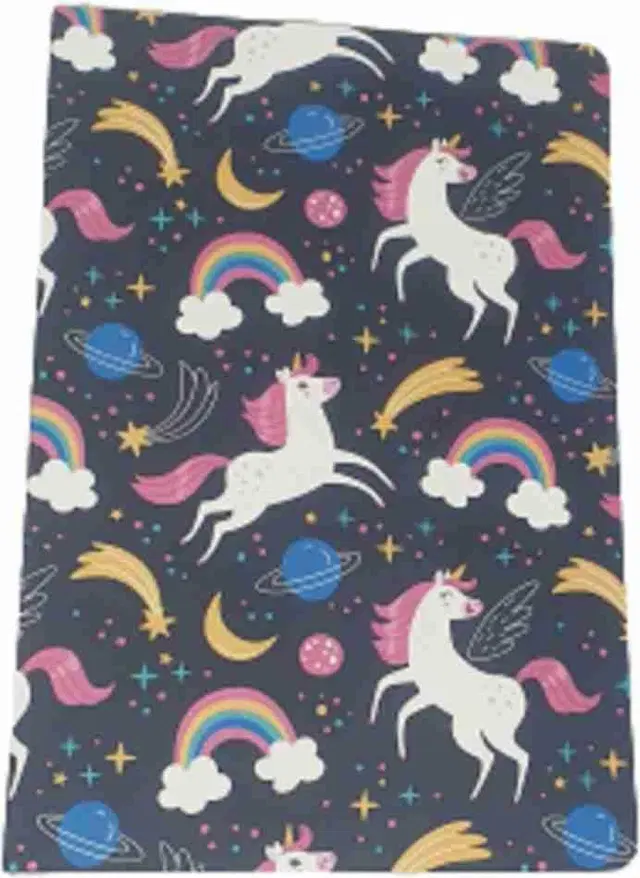 Durable Rough Paper Writing Notepad, Black & White, 8.5x7x2 inches