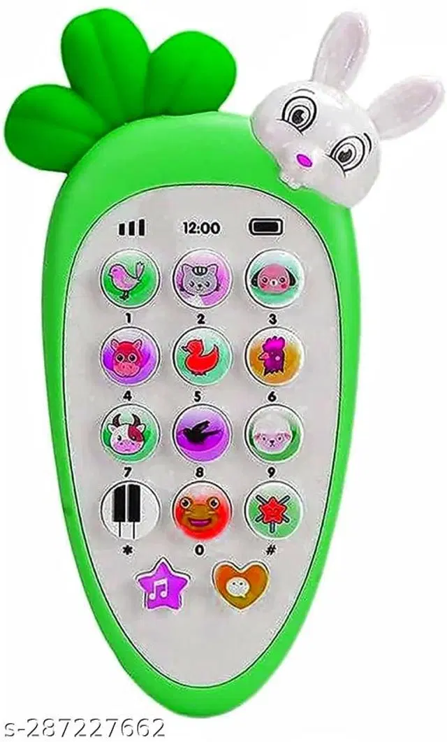 Cordless Feature Mobile Phone Toys for Kids, Green