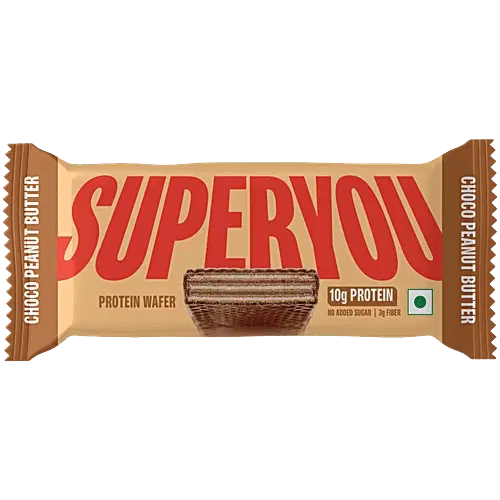 Superyou Choco Peanut Butter Protein Wafer Bar, 40 g