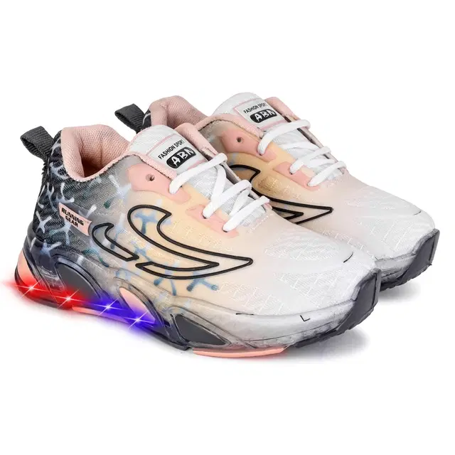 Casual Shoes for Boys (Peach, 7C)