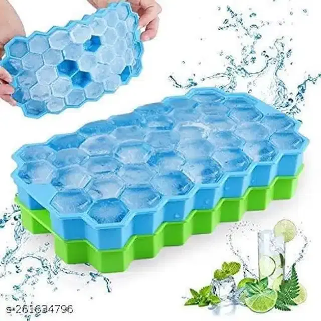 Ice Cube Tray, Blue & Green