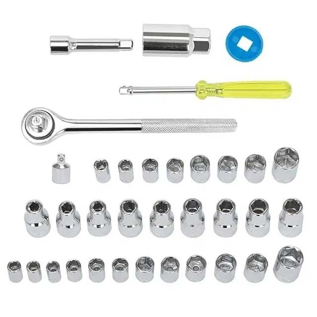 Ruzan Premium 40-in-1 Screwdriver and Socket Set, Multicolor, Set of 1