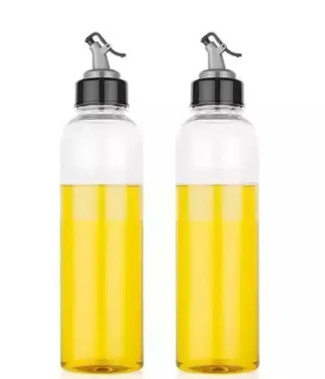 Oil Dispenser, Pack of 2, White, 1 L