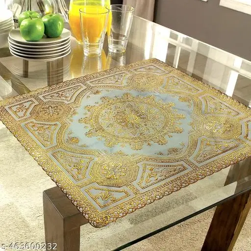 KANUSHI Industries® PVC Plats Mats for Dining Table(DINING-MATS-M-50-1PC)