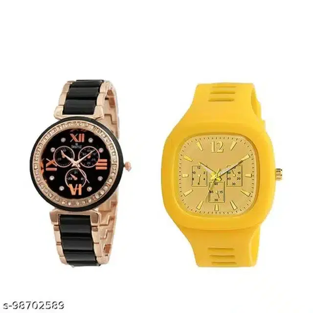 Analog Watch for Women (Multicolor)