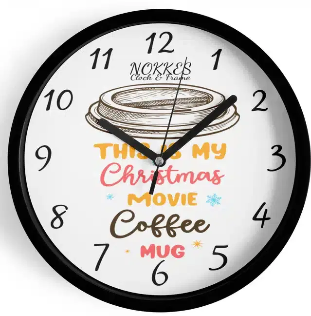 Christmas Analog Watch for Home, Multicolor, 7 Inches