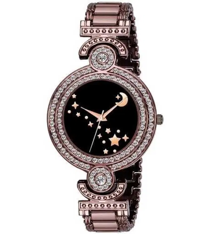 Analog Watch For Womens (Brown) (WS-320)