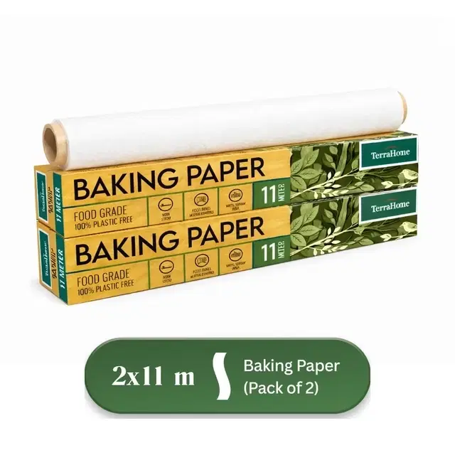 TerraHome Baking Paper 2x11 mtr (Pack of 2)