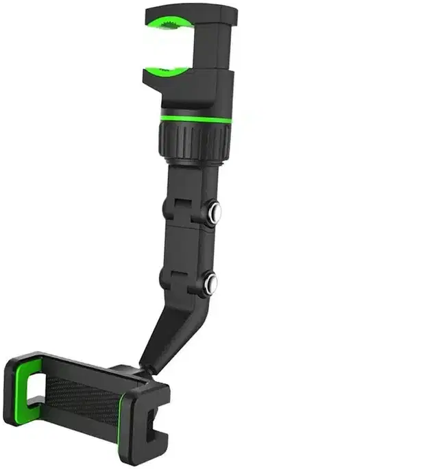 Rearview Mirror 360 Degree Rotatable Phone Holder for Car, Multicolor