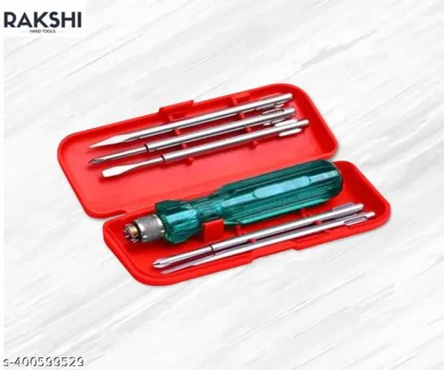5 in 1 Screw Driver Set, Multicolor, Set of 1