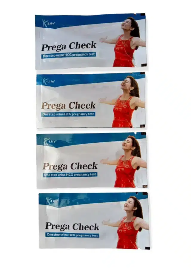 Prega Check Pregnancy Test Kit, Pack of 4