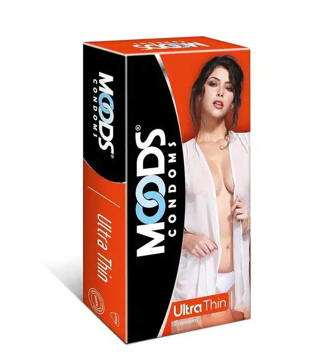 Moods Ultrathin Condom for Men, Pack of 10