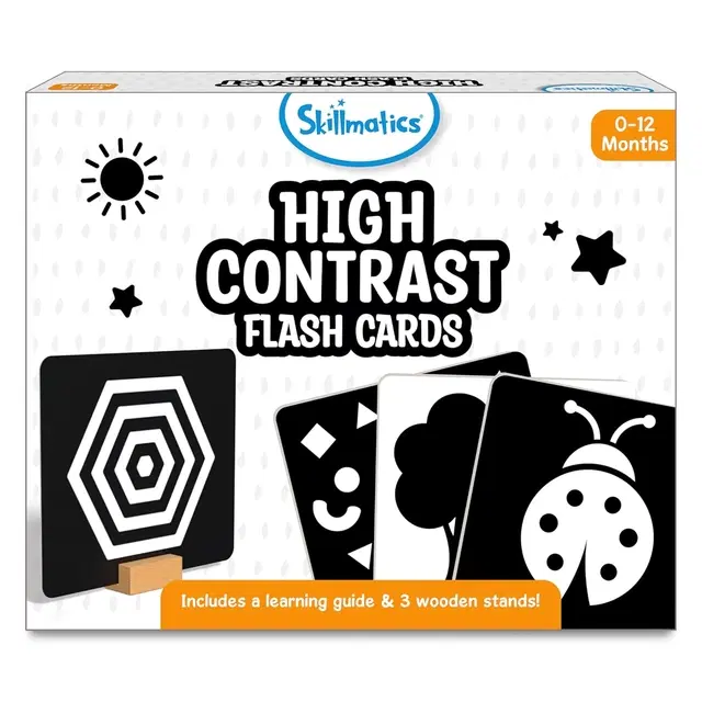 Skillamtics Flash Cards High Contrast