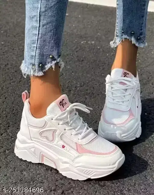 EVA Casual Shoes for Women (White, 36)