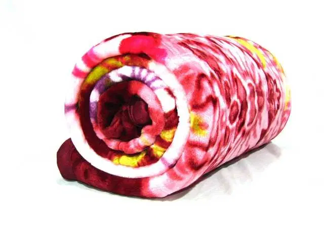 Luxurious Embossed Double Bed Blanket, Multicolor, 90X90 Inch, Pack Of 1, Mo-008