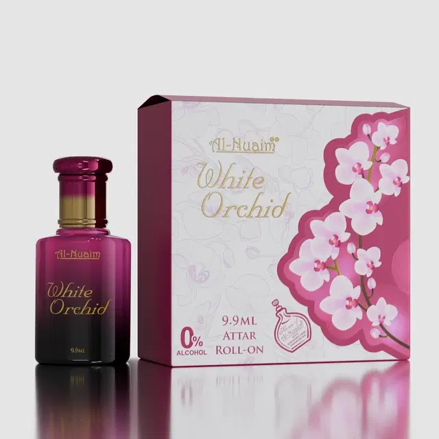 Al-Nuaim White Orchid Attar, 9.9 ml