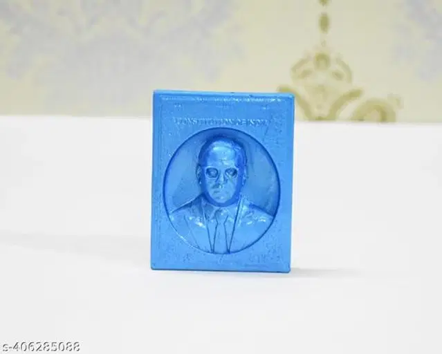 Resin Dr. Bheem Rao Ambedkar Statue, Blue