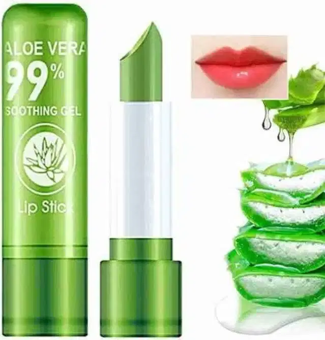 Aloevera Color Changing Lip Balm, Multicolor