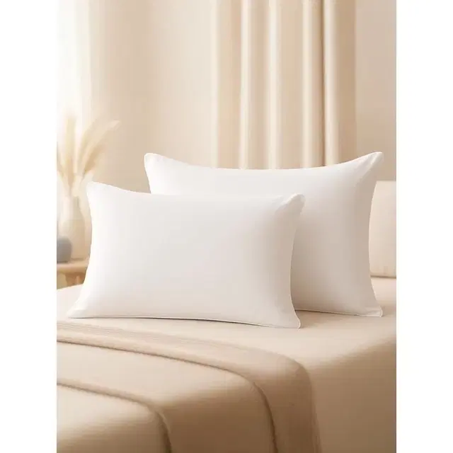 Rivermoor Simply Basics Pillow Filler Set Of 2 Solid White 40 Cm X 60 Cm