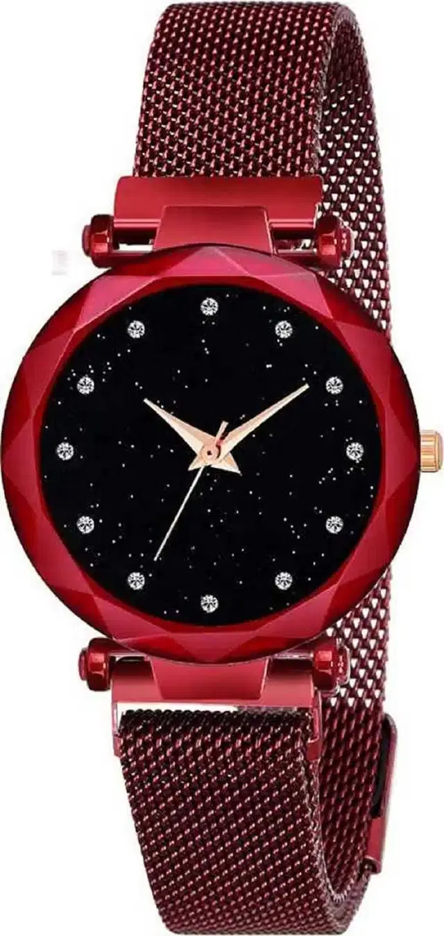 Women's Analog Watches, Pack of 1 (Red)