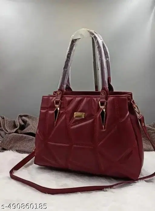 TRUE FASHION. Hand Bags for Women (Maroon, Free size)