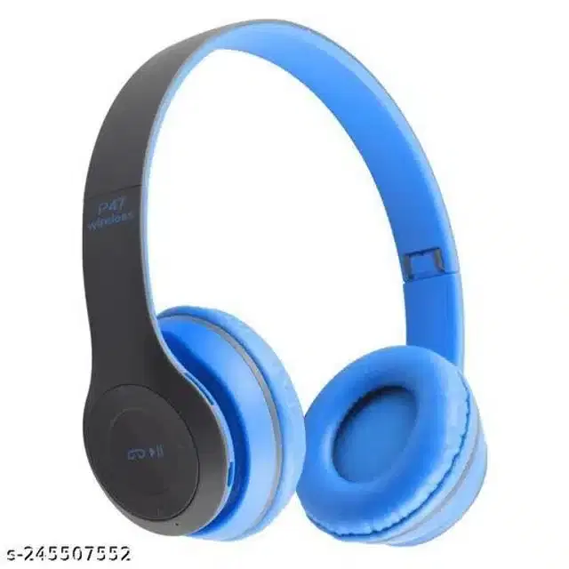Wireless Bluetooth Headphones, Blue