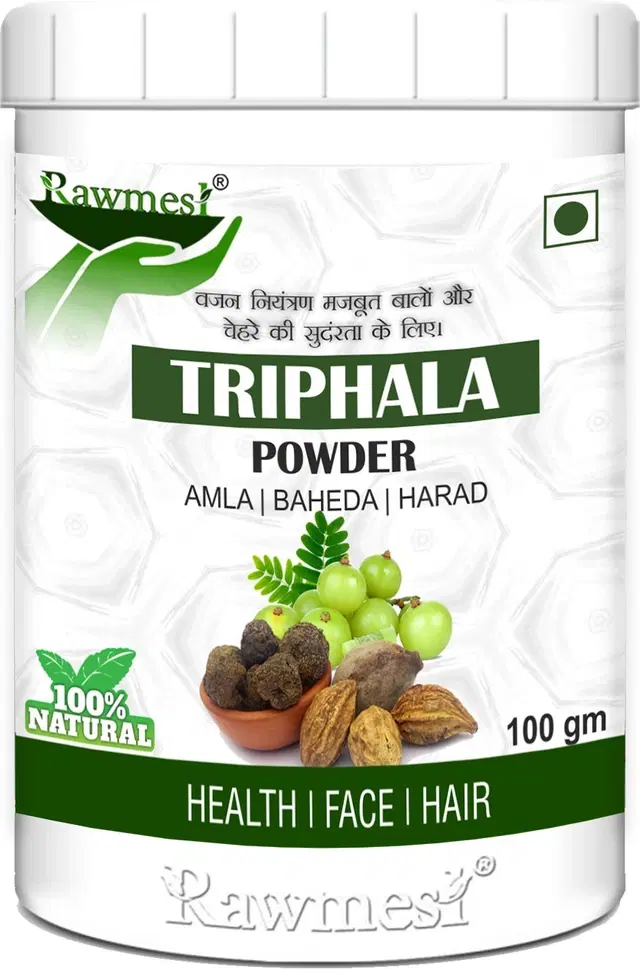 Pure Ayurvedic Organic Triphala Powder, 100 g