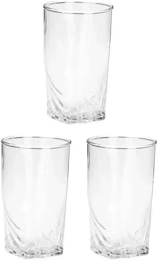 Liquor cum Cocktail Glasses, Transparent, 300 ml, Pack of 3