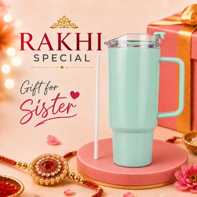 Toony Tumbler 1800ml Mint Green | Gift for Sister | Rakhi Special