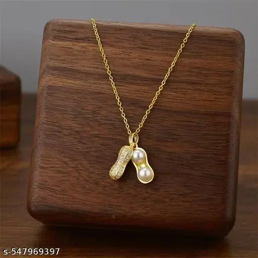 Korean Pearl Necklace Chain