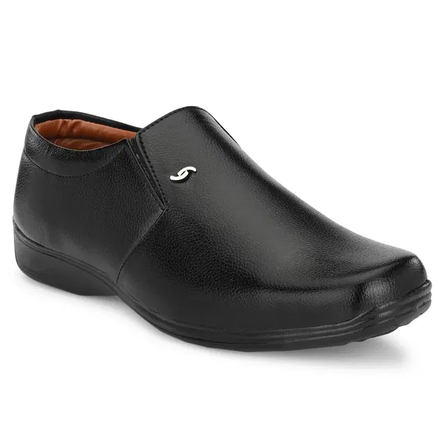 Formal Shoes for Men (Black, 6)