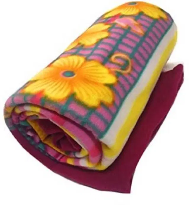 Fleece Blanket, Multicolour, 60x90 Inches