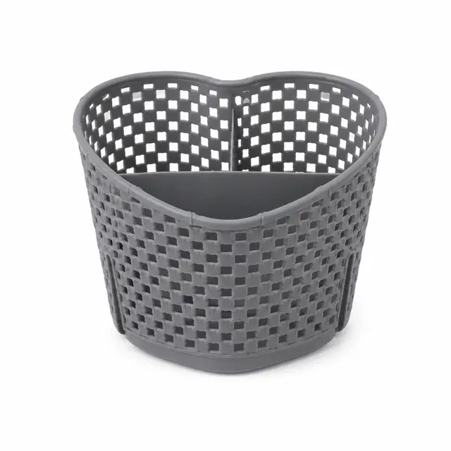 Heart Shape Storage Container Multipurpose Organiser, Office Stationery & Utensil Holder (Assorted Any 1 Colour)