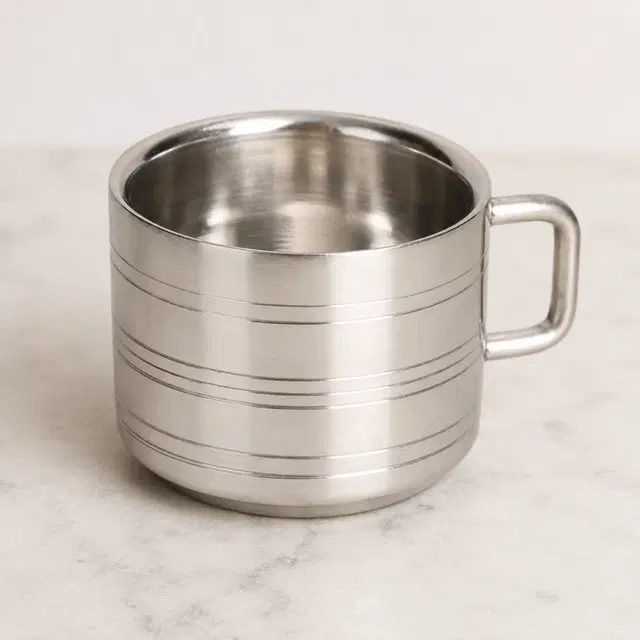 Stainless Steel Double Wall Mug [90 ml]