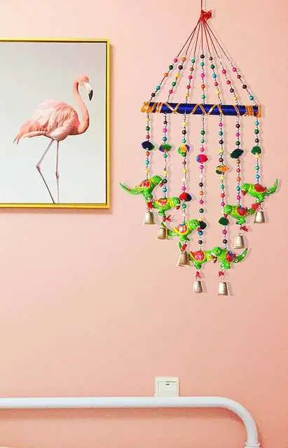 Colourful Windchimes For Home, Office & Living Room, Pack Of 1, Multicolor, RS-029