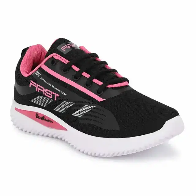 Birde Lightweight Sports Shoes For Womens (Pink, 4) (BRD-687)