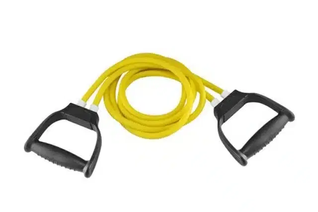 Double Toning Resistance Tube Exercise Band For Full Body Workout, Multicolor