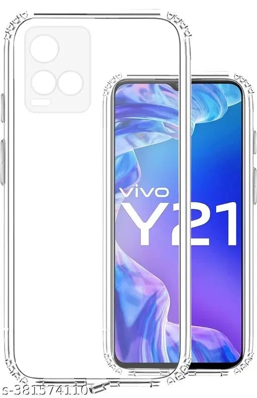 Silicone Mobile Cover for Vivo Y33S / Vivo Y21 2021 / Vivo Y21T 5G, Multicolor