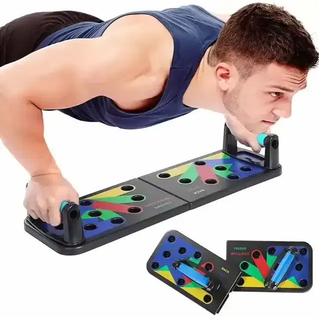 Shopeleven Push-Up Board 9 in 1 Body Building Push-Up Support Male Fitness Equipment