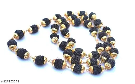 Rudraksh Mala for Men (Black)