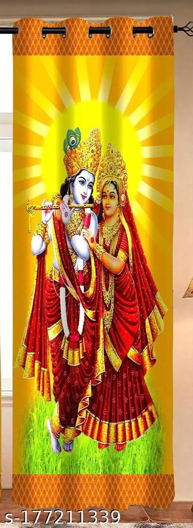 Curtains for Door, Multicolor, 5 Feet