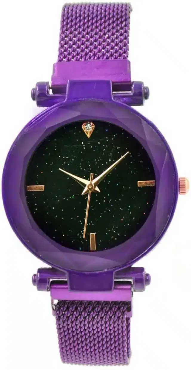 Women's Analog Watches, Pack of 1 (Purple)