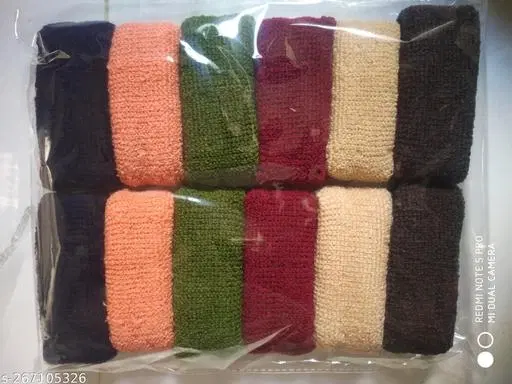 First Aid Cotton, Pack of 12 (Multicolor)