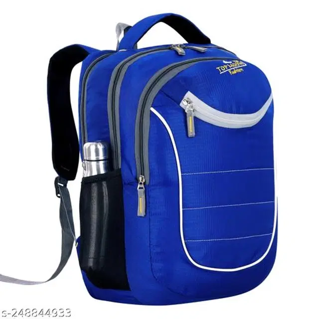 Polyester Backpack for Kids, Royal Blue, 35 L