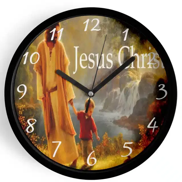Analog Wall Clock, Multicolor, 7 inches